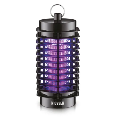 Інсектицидна лампа Noveen LED ABS 107х97х210 мм Чорна 3 Вт