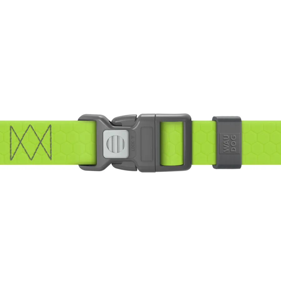 Шлея анатомічна WAUDOG Waterproof 15 мм COLLARTEX S 28-42 см салатова