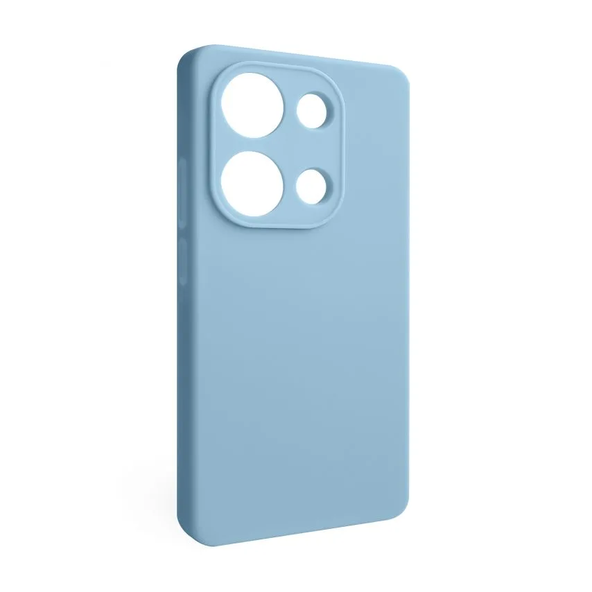Чохол силіконовий для Xiaomi Redmi Note 13 Pro 4G  блакитний