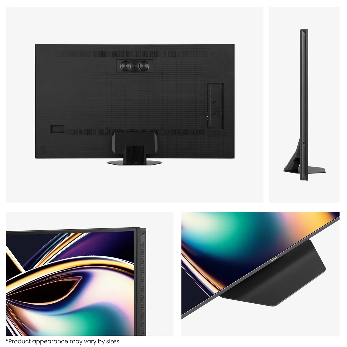 LED-телевізор Hisense MiniLED 65 дюймів чорний 4K HDR 165 Гц