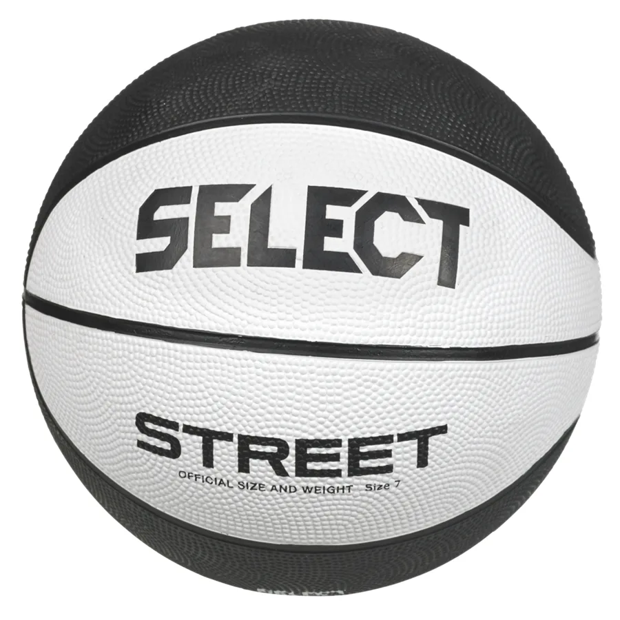 М'яч баскетбольний Select гума розмір 7 біло-чорний