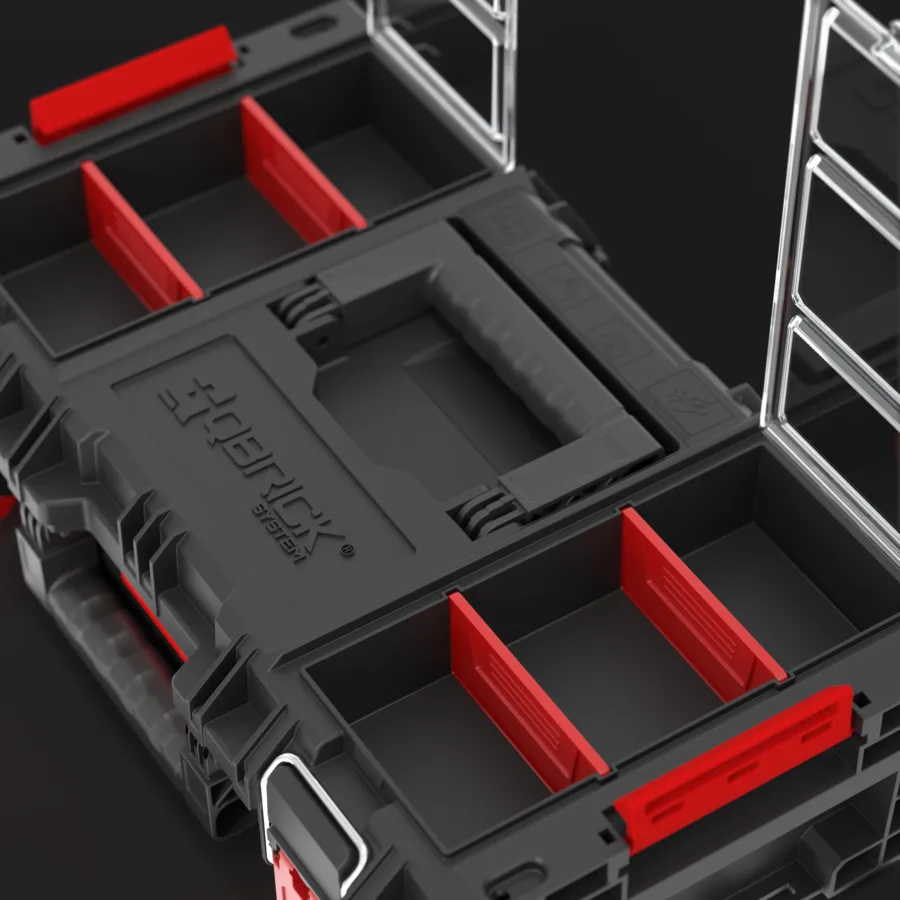 Ящик для інструментів Qbrick пластик 535х327х141 мм чорний