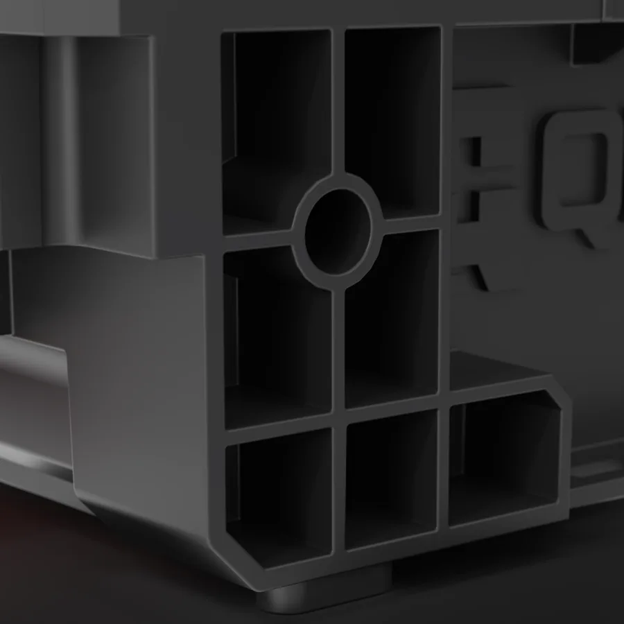 Ящик для інструментів Qbrick пластик 535х327х141 мм чорний