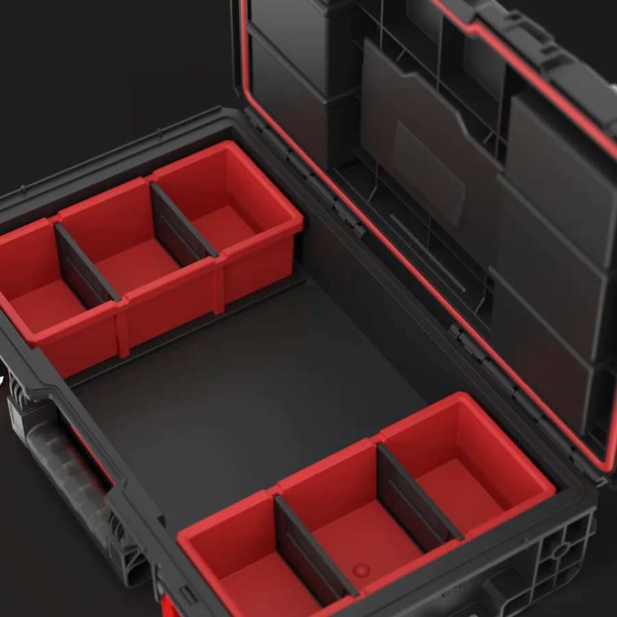 Ящик для інструментів Qbrick пластик 535х327х141 мм чорний