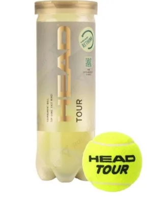 М'ячі для тенісу Head Гума 3 balls Жовті