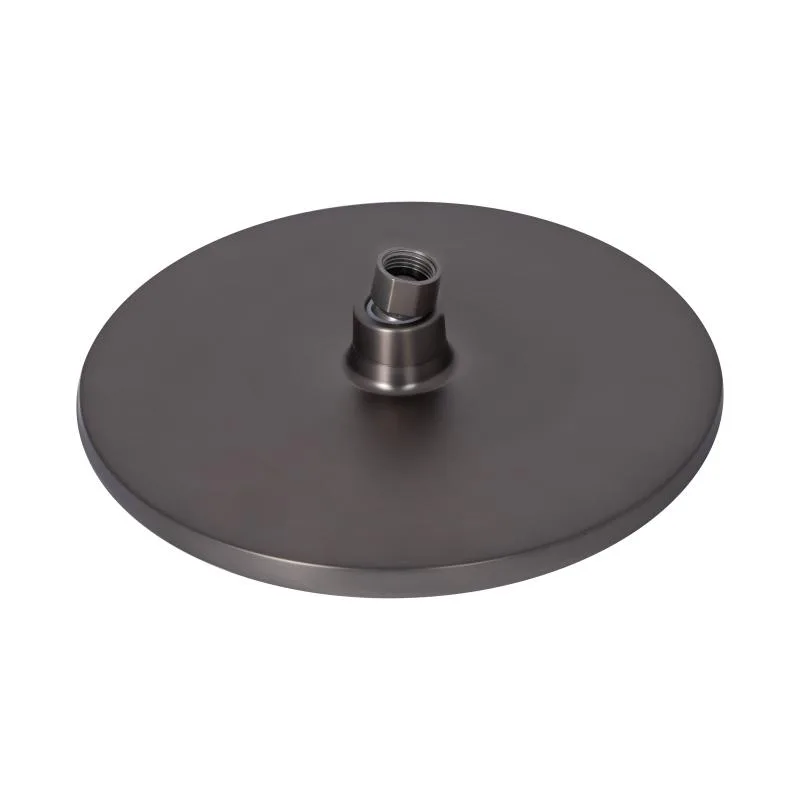 Душова система Qtap Slavonice Gunmetal Black PVD латунь 247х498х1013-1663 мм