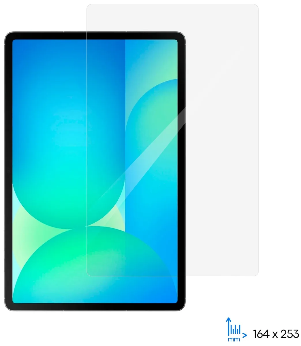 Захисне скло 2E для Samsung  Galaxy Tab S10FE (X520) 10.9"(2025) , 2.5D, прозорий