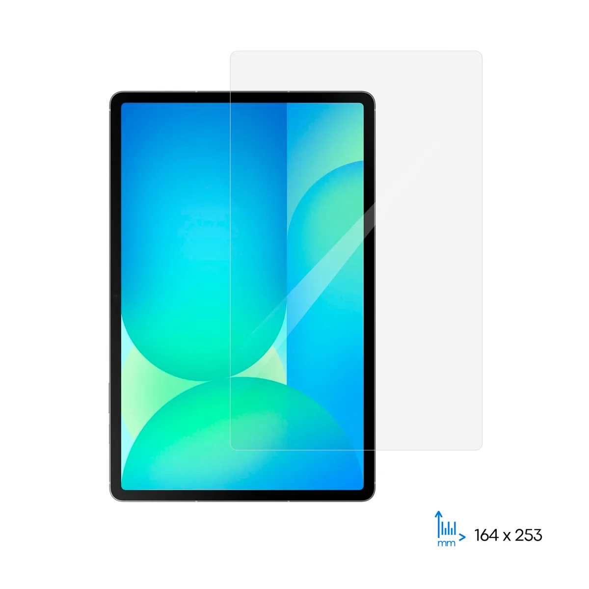 Захисне скло 2E для Samsung  Galaxy Tab S10FE (X520) 10.9"(2025) , 2.5D, прозорий