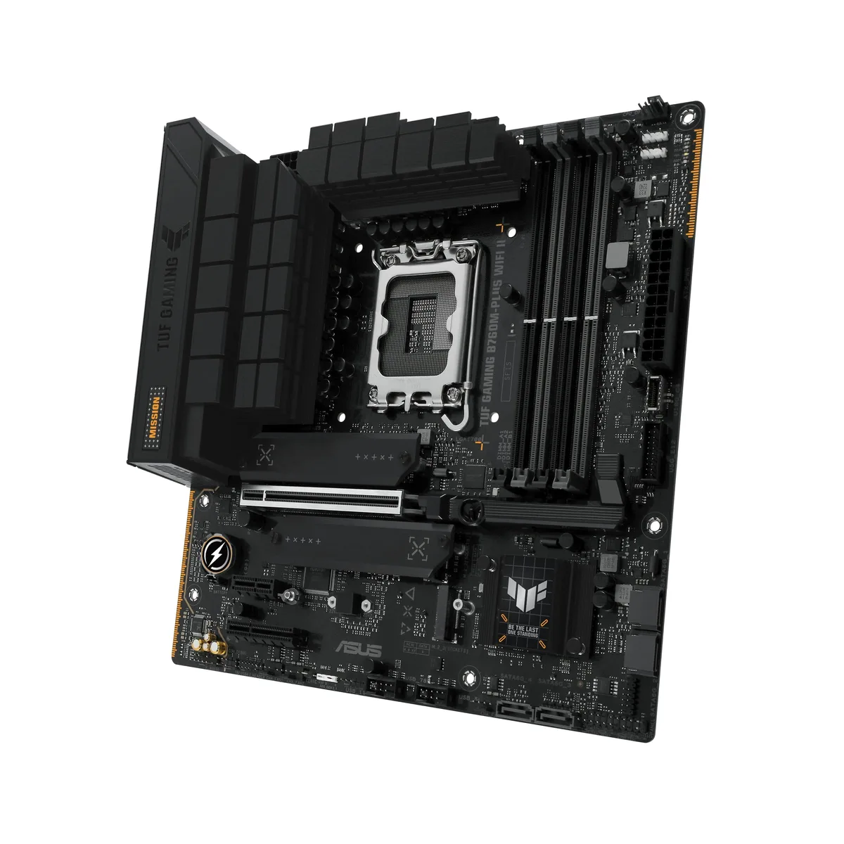 Материнcька плата ASUS TUF GAMING B760M-PLUS WIFI II s1700 B760 4xDDR5 M.2 HDMI DP Wi-Fi BT mATX