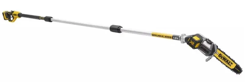 Аккумуляторный высорез DeWalt 18В с цепью, шиной 20 см и регулируемой штангой 180-280 см, вес 40 кг (без батареи и зарядного устройства)