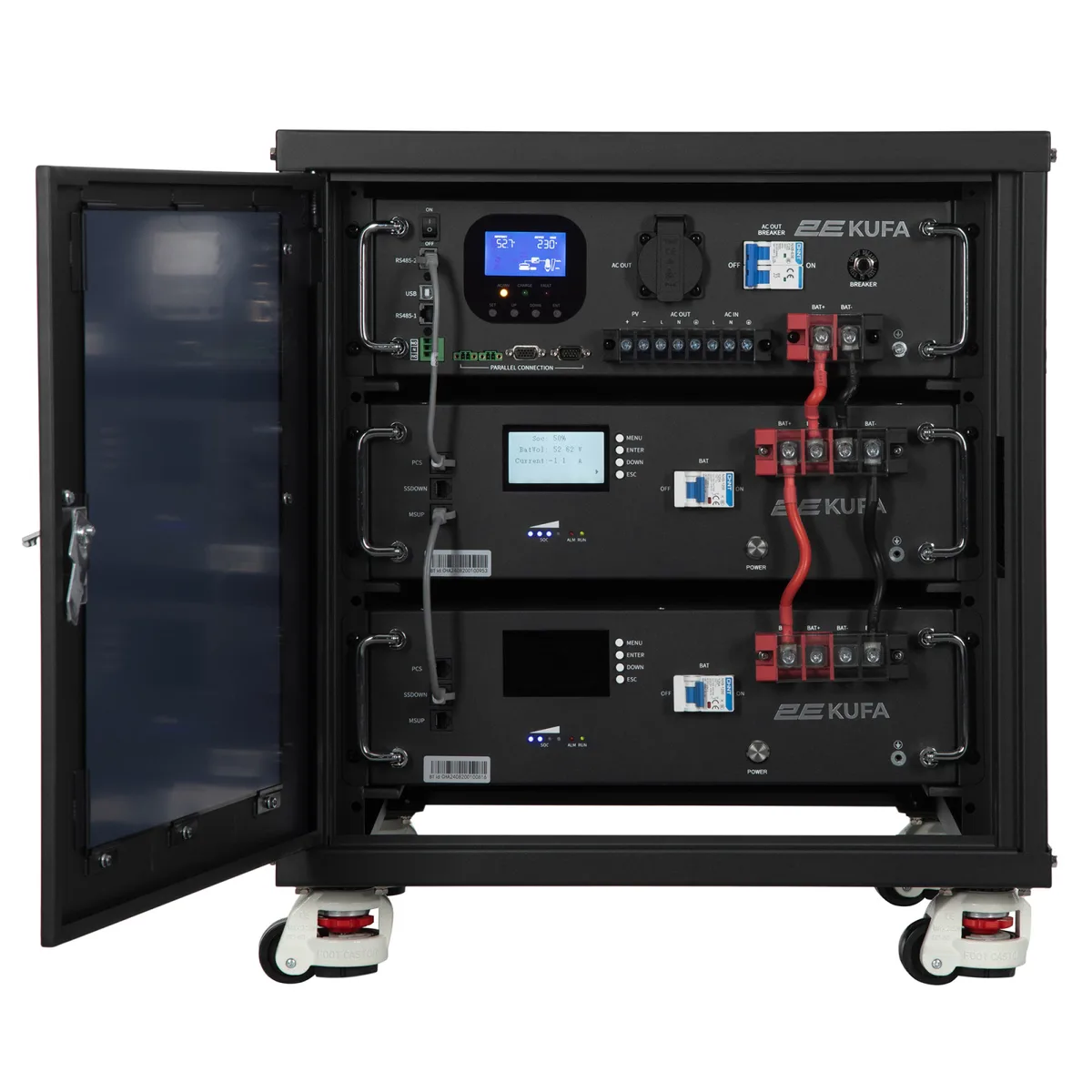 Система резервного живлення 2E PowerStation Kufa 5000 Вт, 10.24 кВт/год, MPPT 5.5 кВт, розширення ємності
