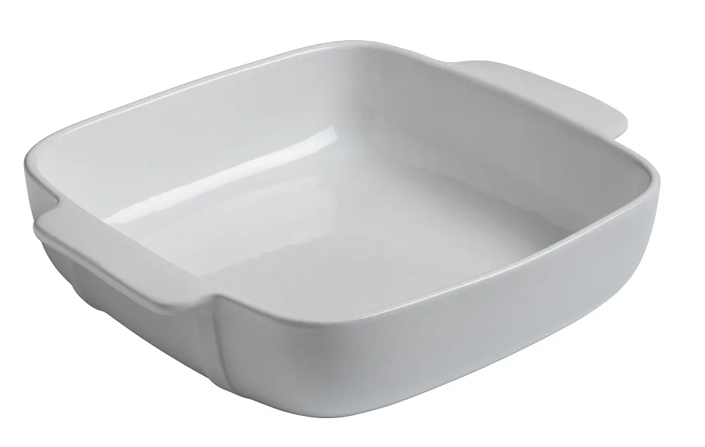 Форма PYREX керамическая квадратная 22х22 см белая