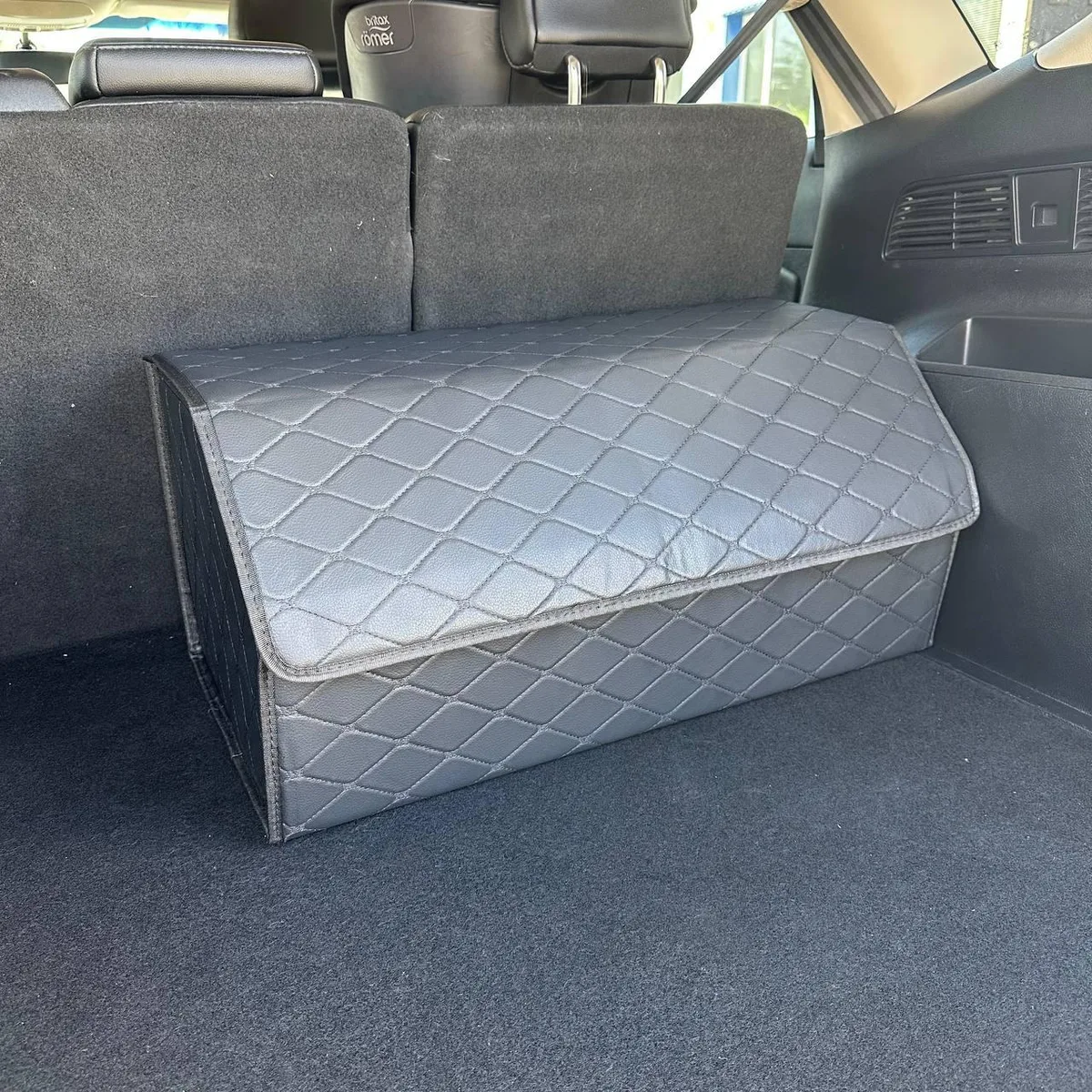 Автомобільна сумка екошкіра 650х300х300 мм чорна