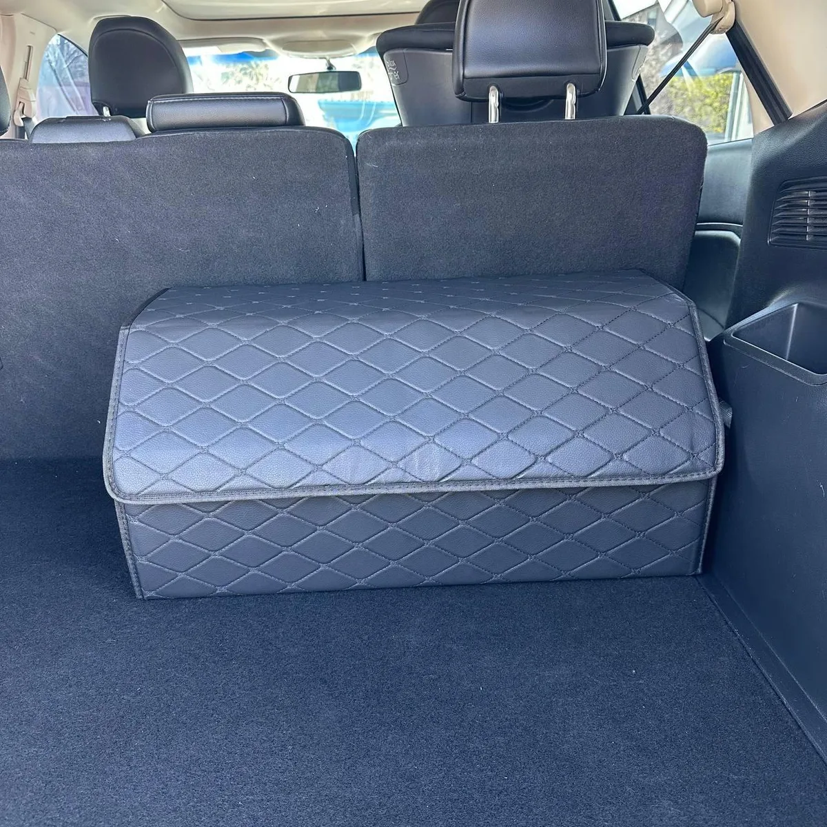 Автомобільна сумка екошкіра 650х300х300 мм чорна
