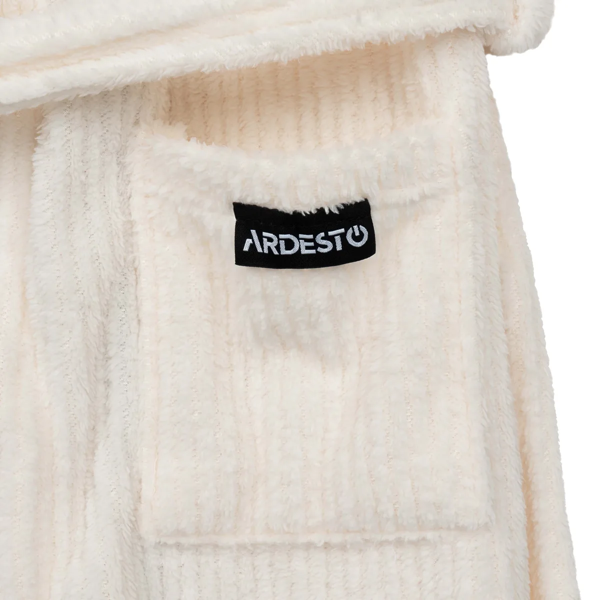Халат жіночий ARDESTO 100% поліестер L/XL білий