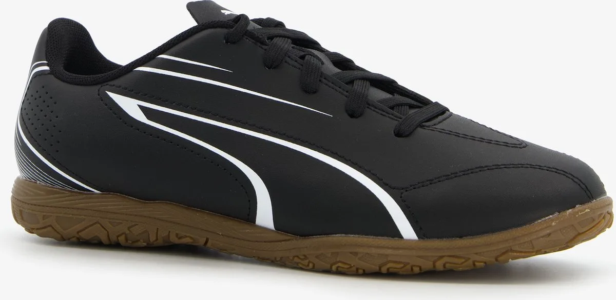 Футбольные бутсы Puma кожа 42 5 черный коричневый мужские