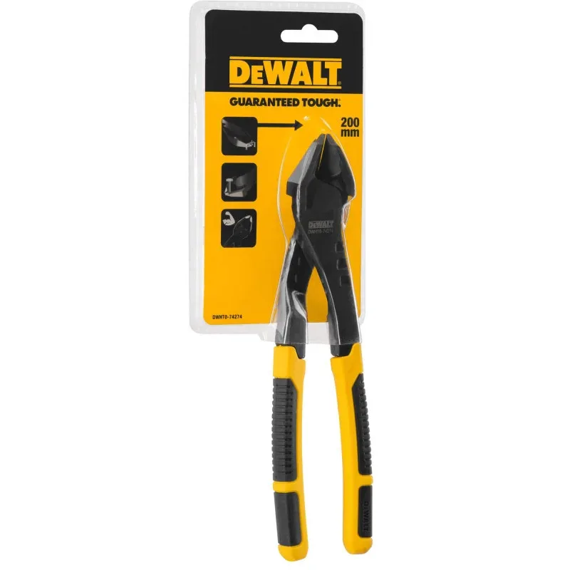 Діагональні кусачки DeWALT DEMOLITION 21 см для важких умов експлуатації.