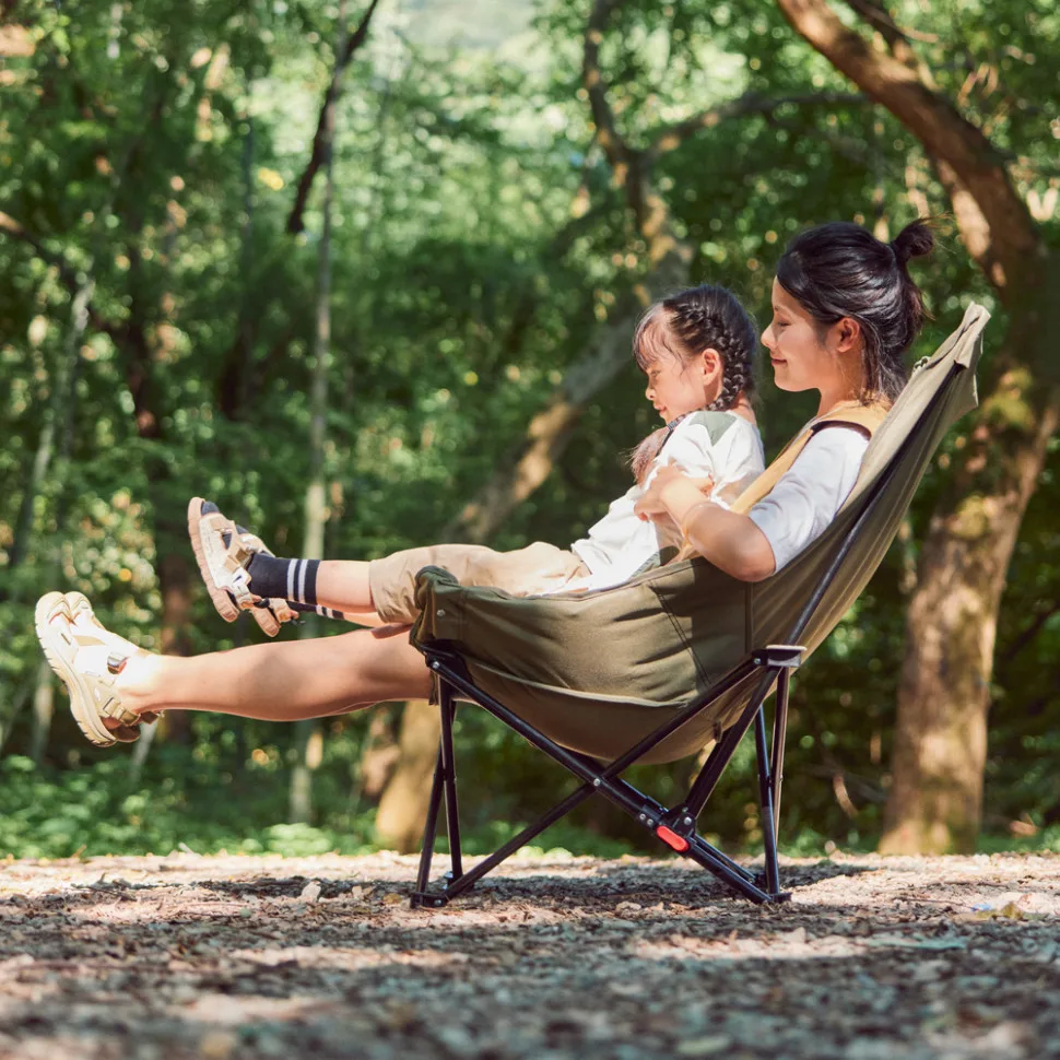 Складной стул Naturehike Оксфорд 600D 51х62,5х90 см Оливковый зеленый