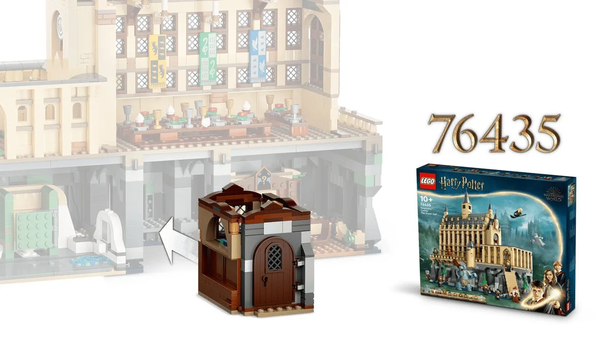 Конструктор LEGO Harry Potter 8+ пластик 30x30 см
