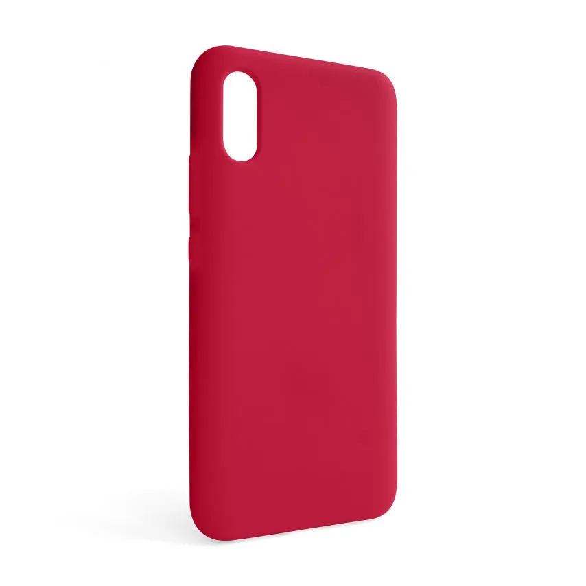 Чохол силіконовий червоний для Xiaomi Redmi 9A 42 мм