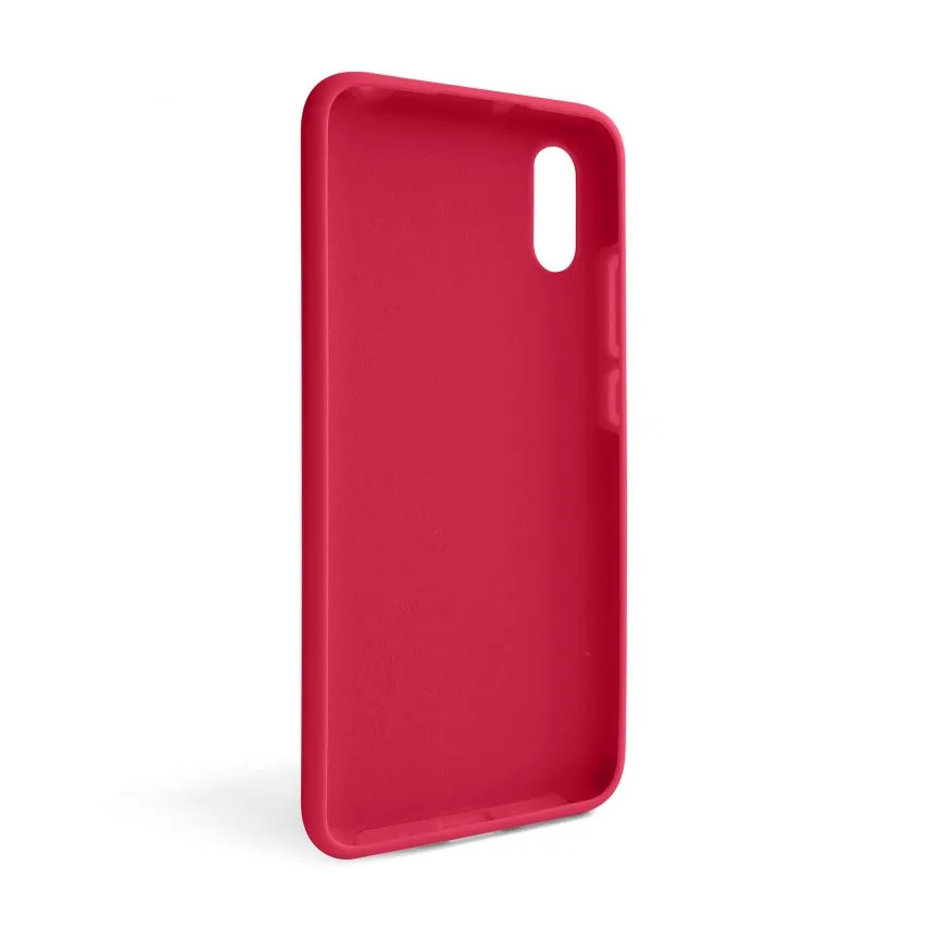 Чохол силіконовий червоний для Xiaomi Redmi 9A 42 мм