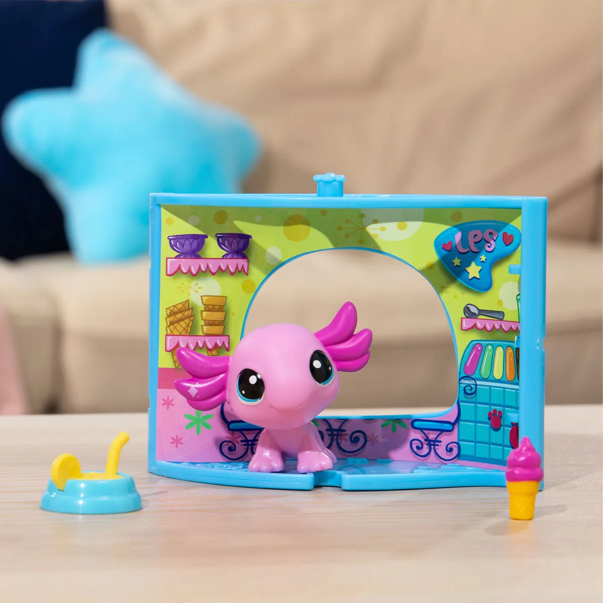 Ігровий набір Littlest Pet Shop Крамничка морозива комбіновані матеріали 4,7х10,9х8,5 см