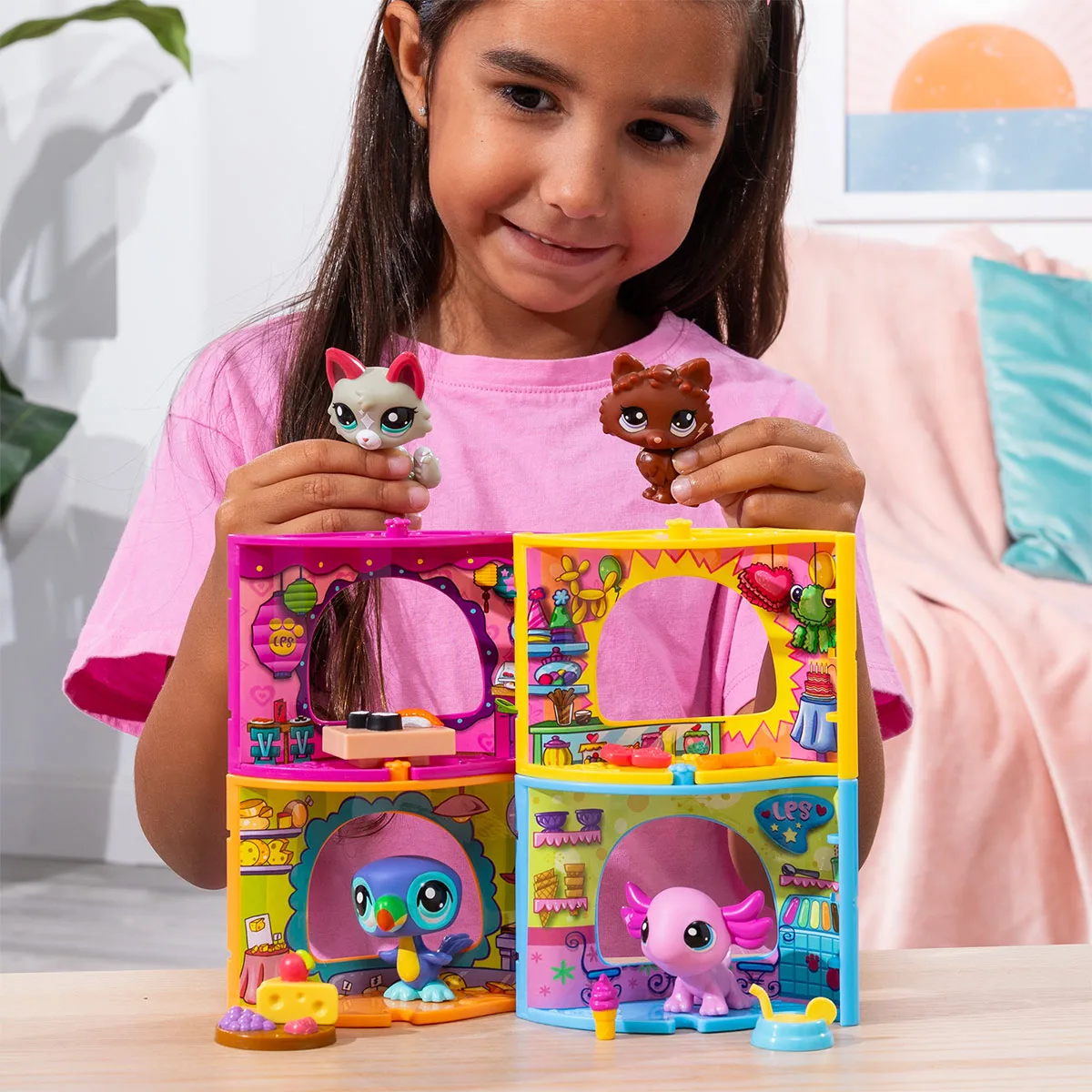 Ігровий набір Littlest Pet Shop Крамничка морозива комбіновані матеріали 4,7х10,9х8,5 см