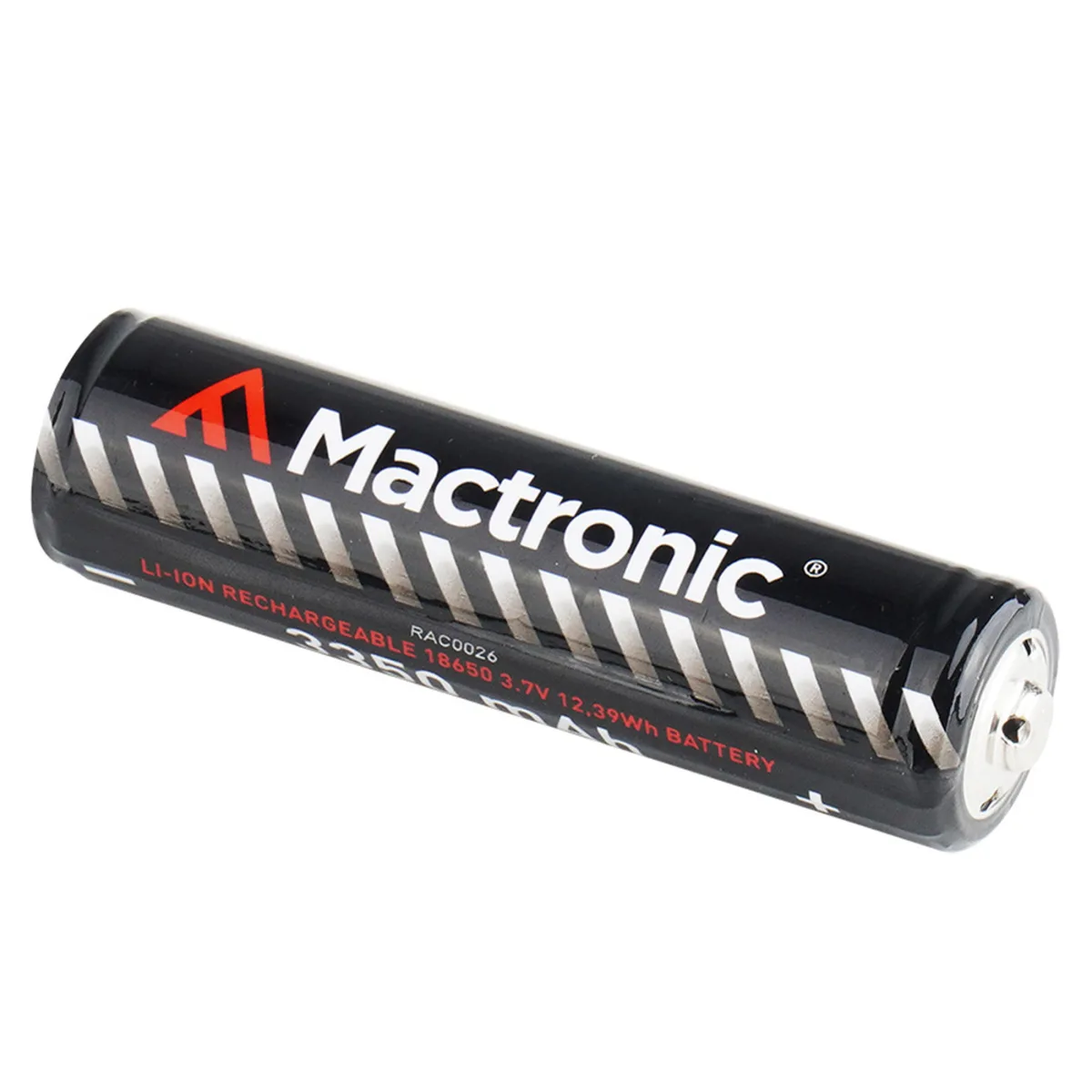Акумулятор Mactronic Li-ion 18650 3350 mAh Чорний