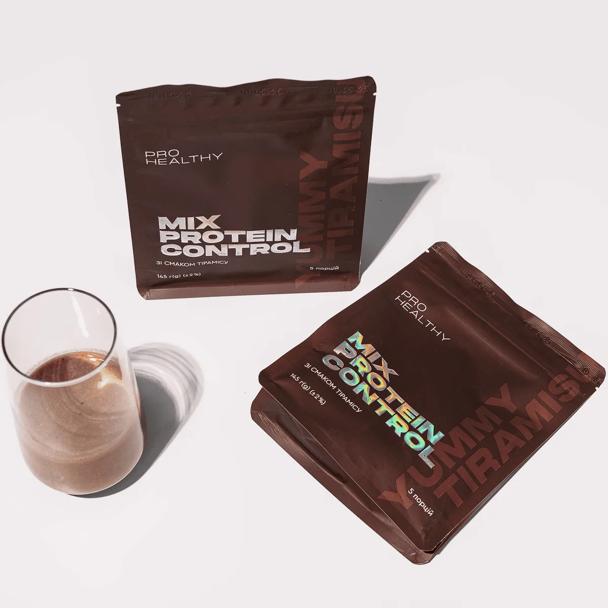 Choice Mix Protein Control Yummy TIRAMISU — низькокалорійний поживний коктейль, 145 г Чойс