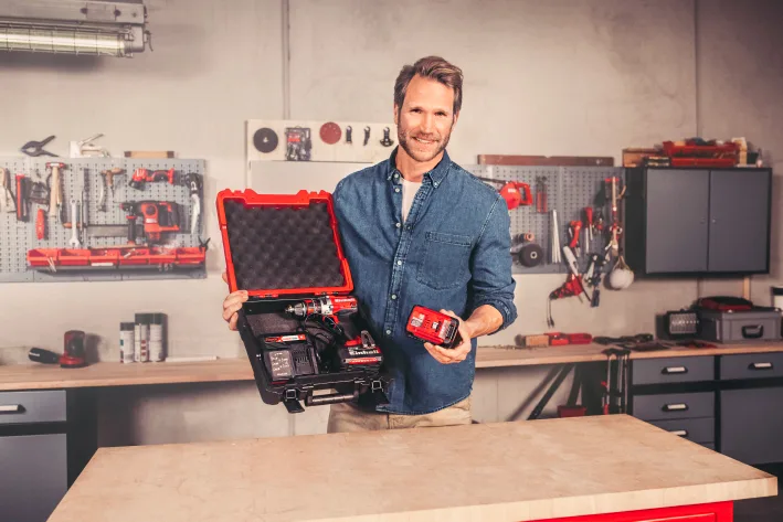 Кейс для інструменту Einhell E-Box S35, 11х32х34см, пластиковий.