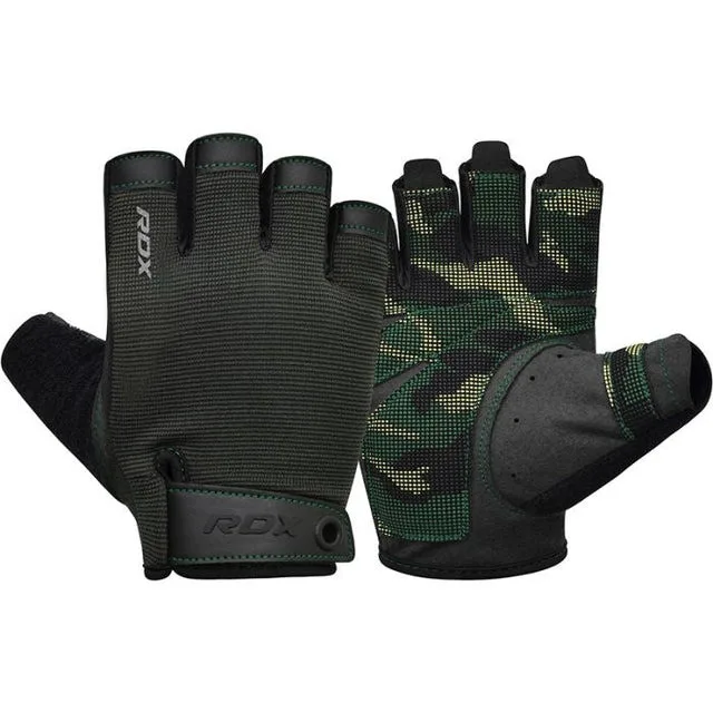 Рукавички для фітнесу RDX Amara Spandex M Зелений