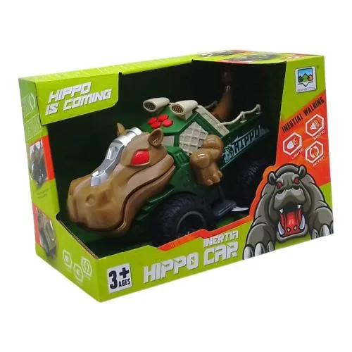 Джип-монстр SENYUE TOYS Бегемот з інерційним механізмом коричневий для дітей від 3 років