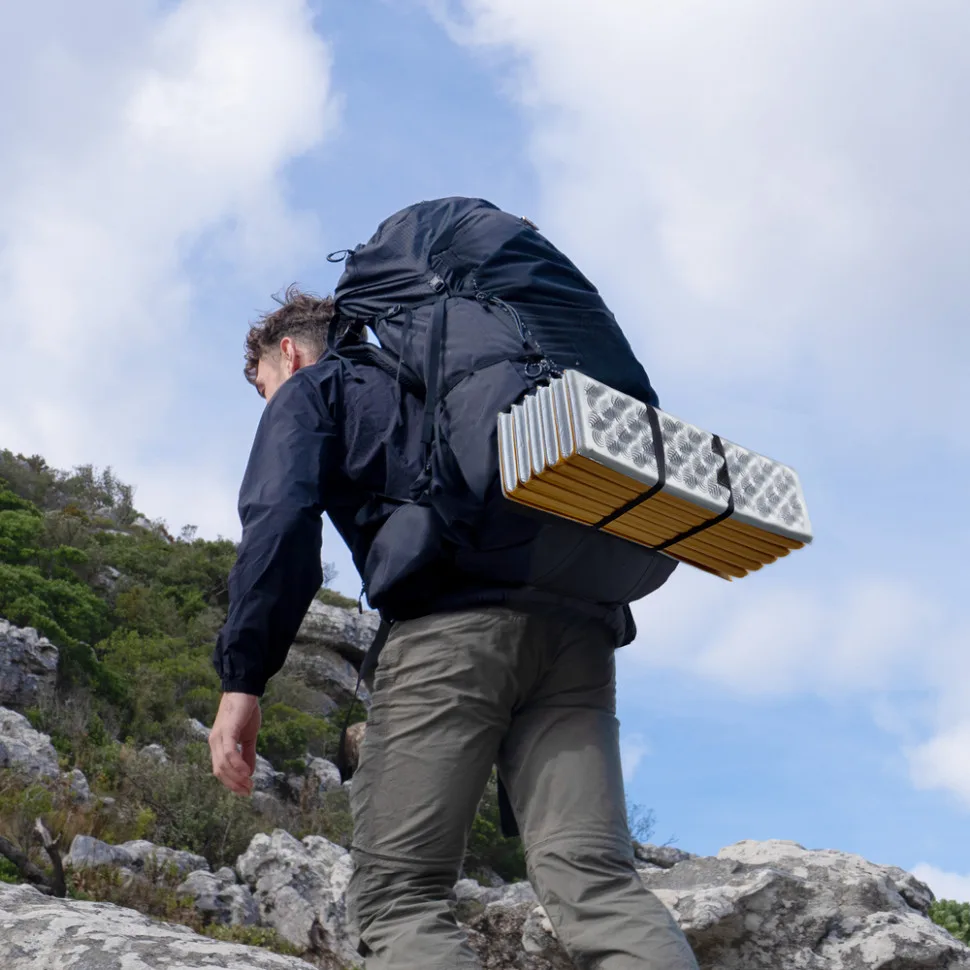Килимок складний Naturehike IXPE 185х56 см медово-золотий
