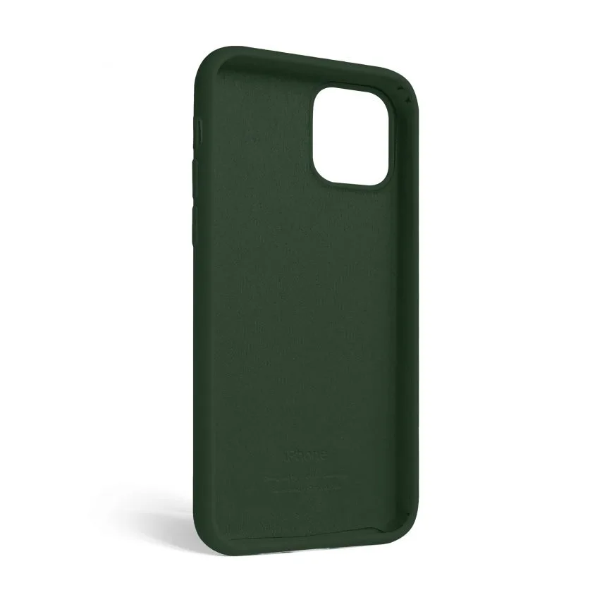 Чохол силіконовий для iPhone 12 12 Pro салатовий