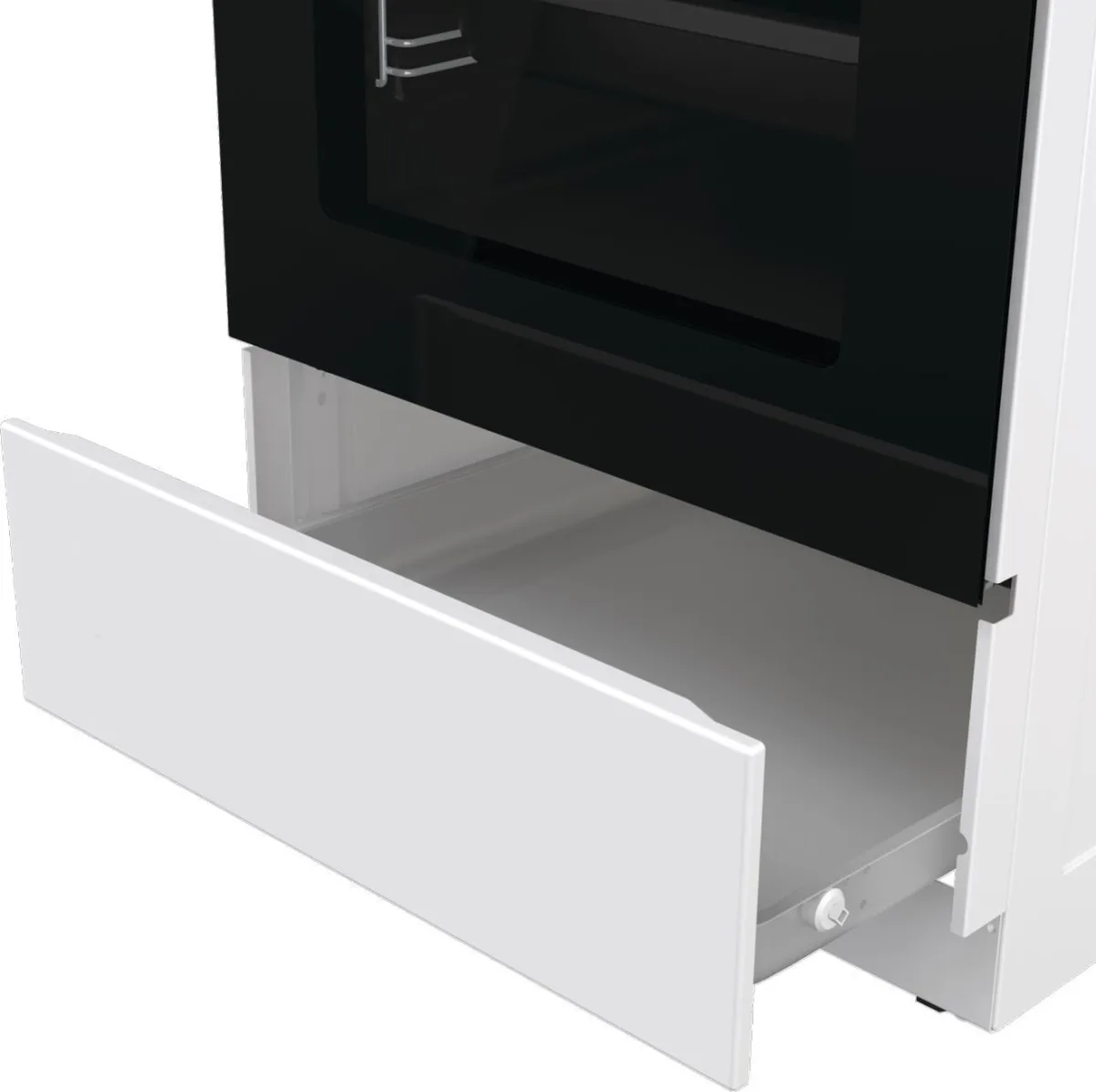 Плита Gorenje комбінована чавунна 50x60 см біла 70 л