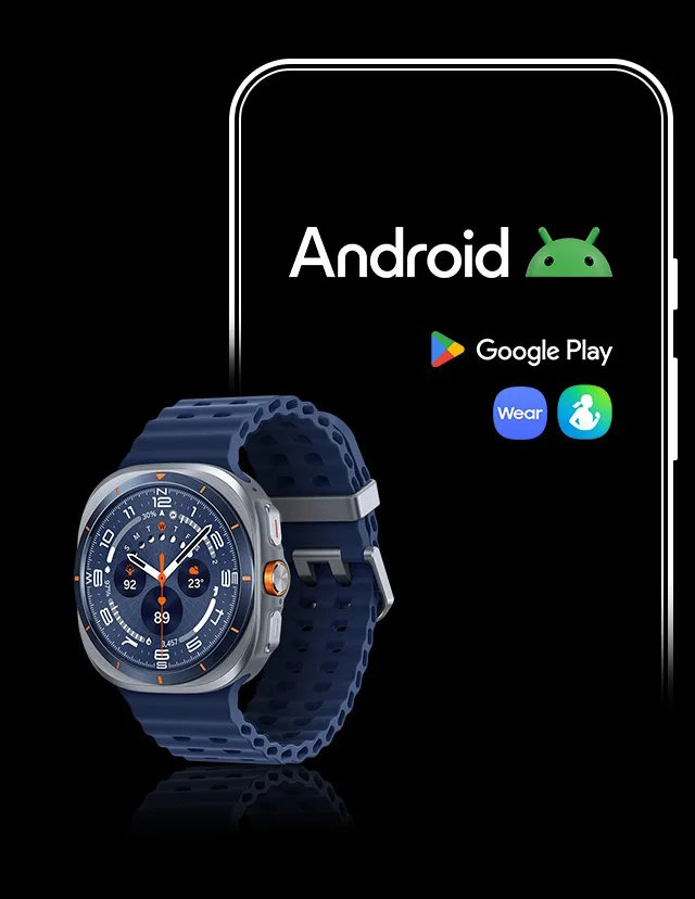Смарт-годинник Samsung e-SIM 47 мм синій Super AMOLED 1,5" 590 мАг