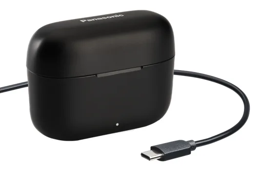 Гарнітура Panasonic бездротова вакуумна 10 мм чорна IPX4