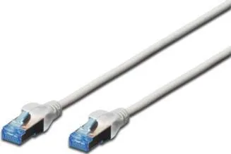 Патч-корд DIGITUS CAT 5e SF-UTP, 10м, AWG 26/7, Cu, PVC, сірий