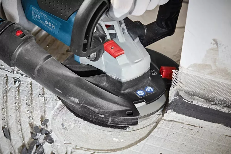 Шліфмашина кутова Bosch Professional 125 мм 1500 Вт для бетону легка бетоношліфувальна машина