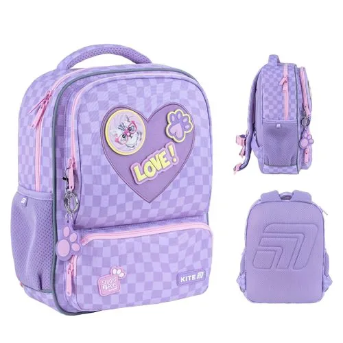 Рюкзак Kite Kids для дітей з ущільненою спинкою та кишенями.