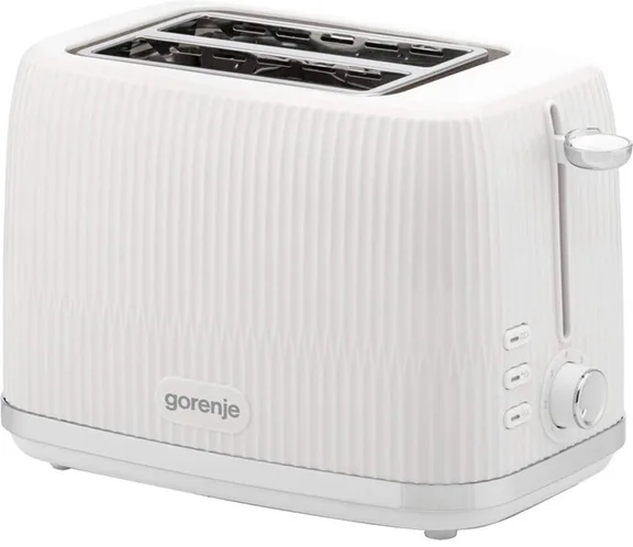 Тостер Gorenje пластик 20,4х24х17,4 см Білий 850 Вт 2 тости 7 режимів обсмажування
