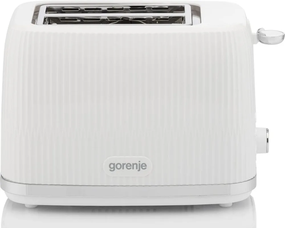 Тостер Gorenje пластик 20,4х24х17,4 см Білий 850 Вт 2 тости 7 режимів обсмажування