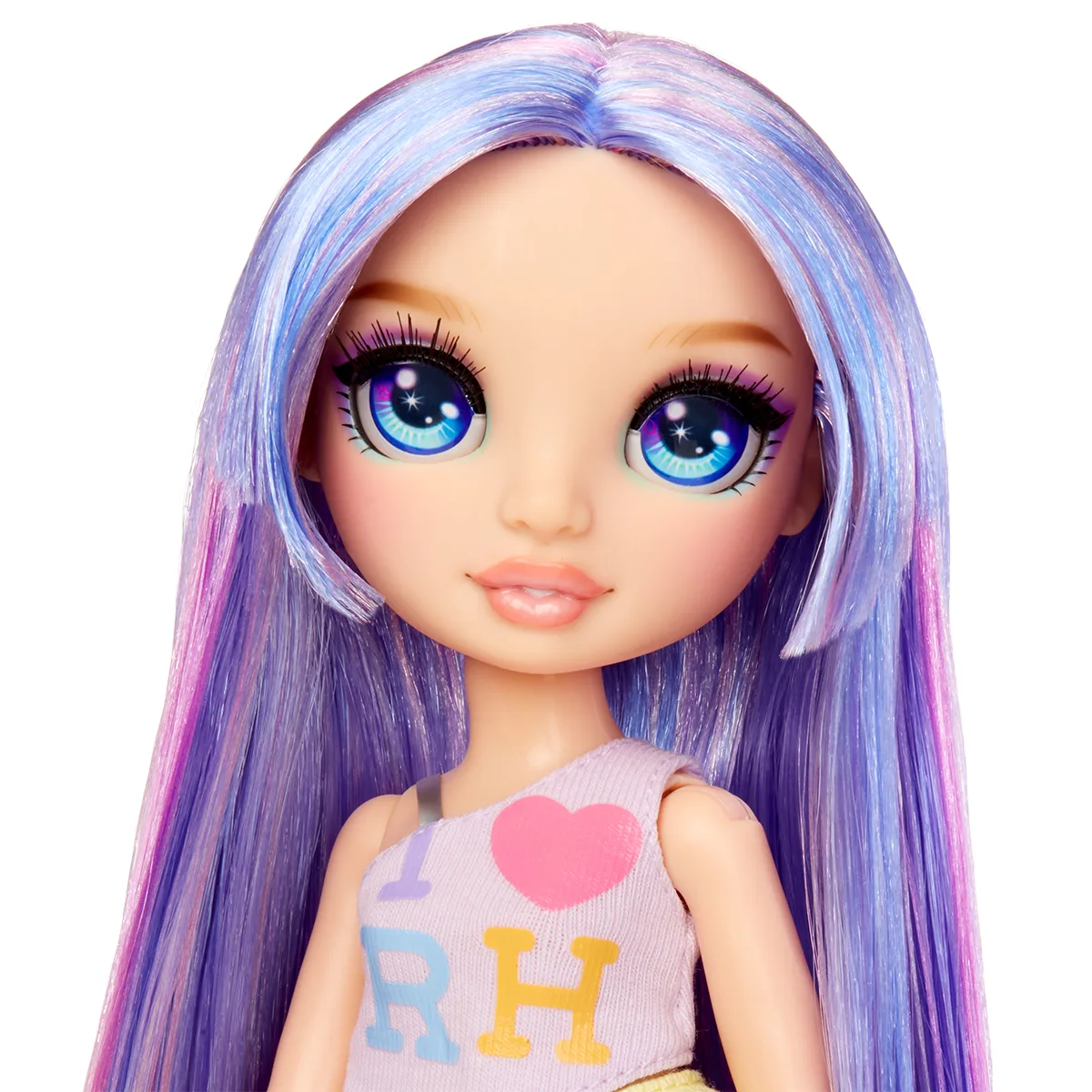 Лялька Rainbow High 27 см комбіновані матеріали бузкова