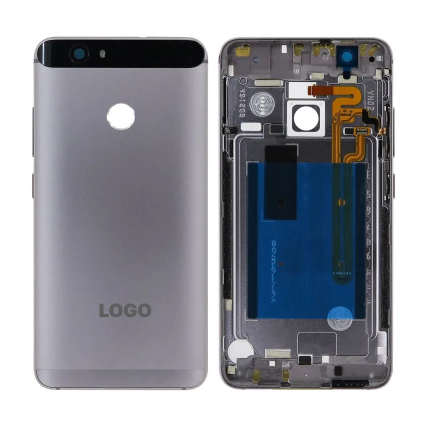 Корпус Huawei Original Quality с кнопками серый.
