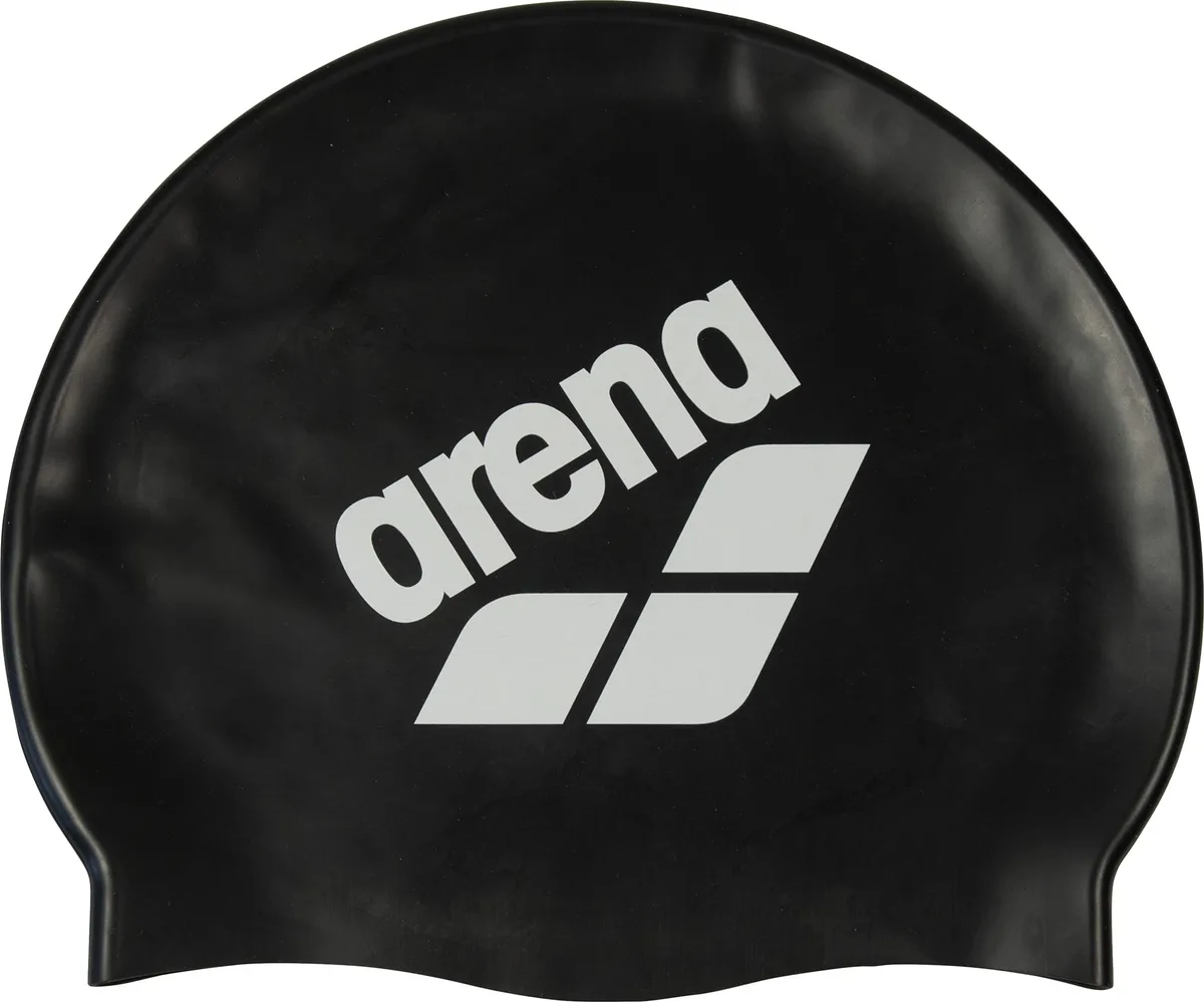 Шапка для плавання Arena 100% силікон One Size чорний