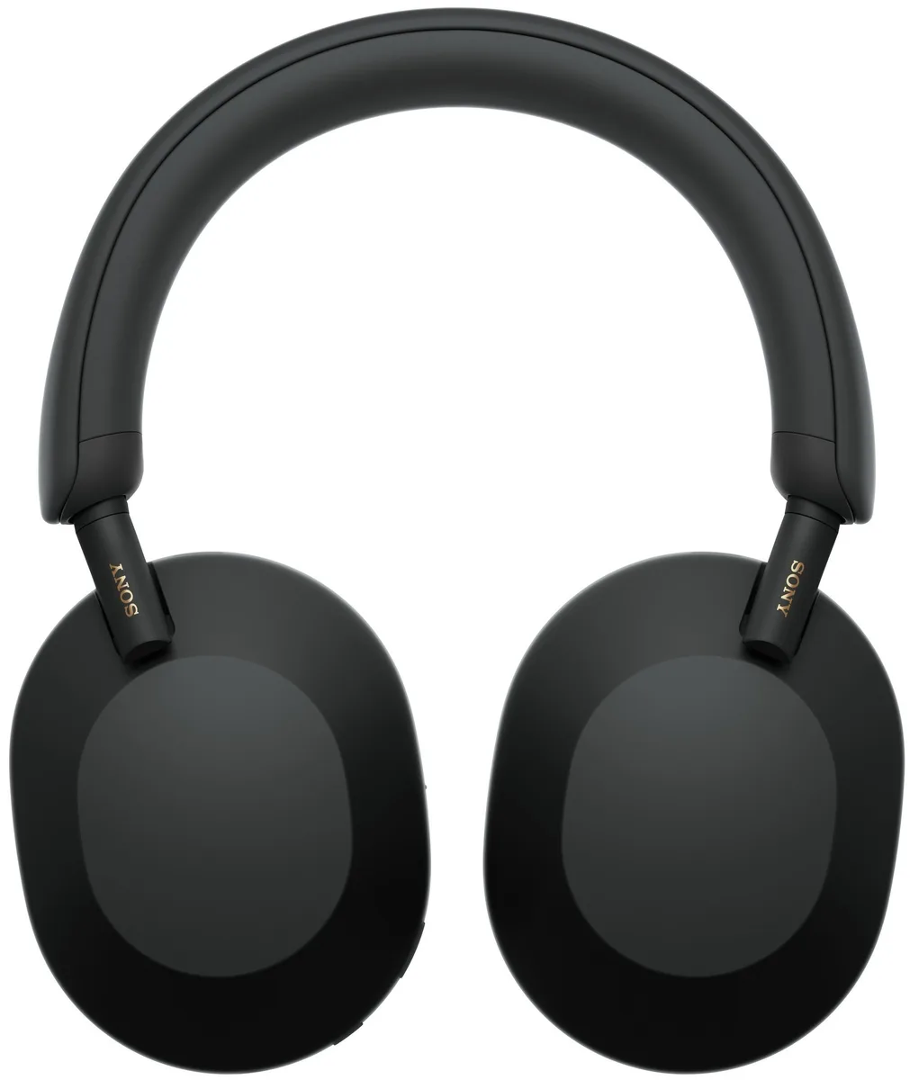 Навушники Over-ear Sony WH-1000XM5 BT 5.2, ANC, Hi-Res, AAC, LDAC, Wireless, Mic, Чорний