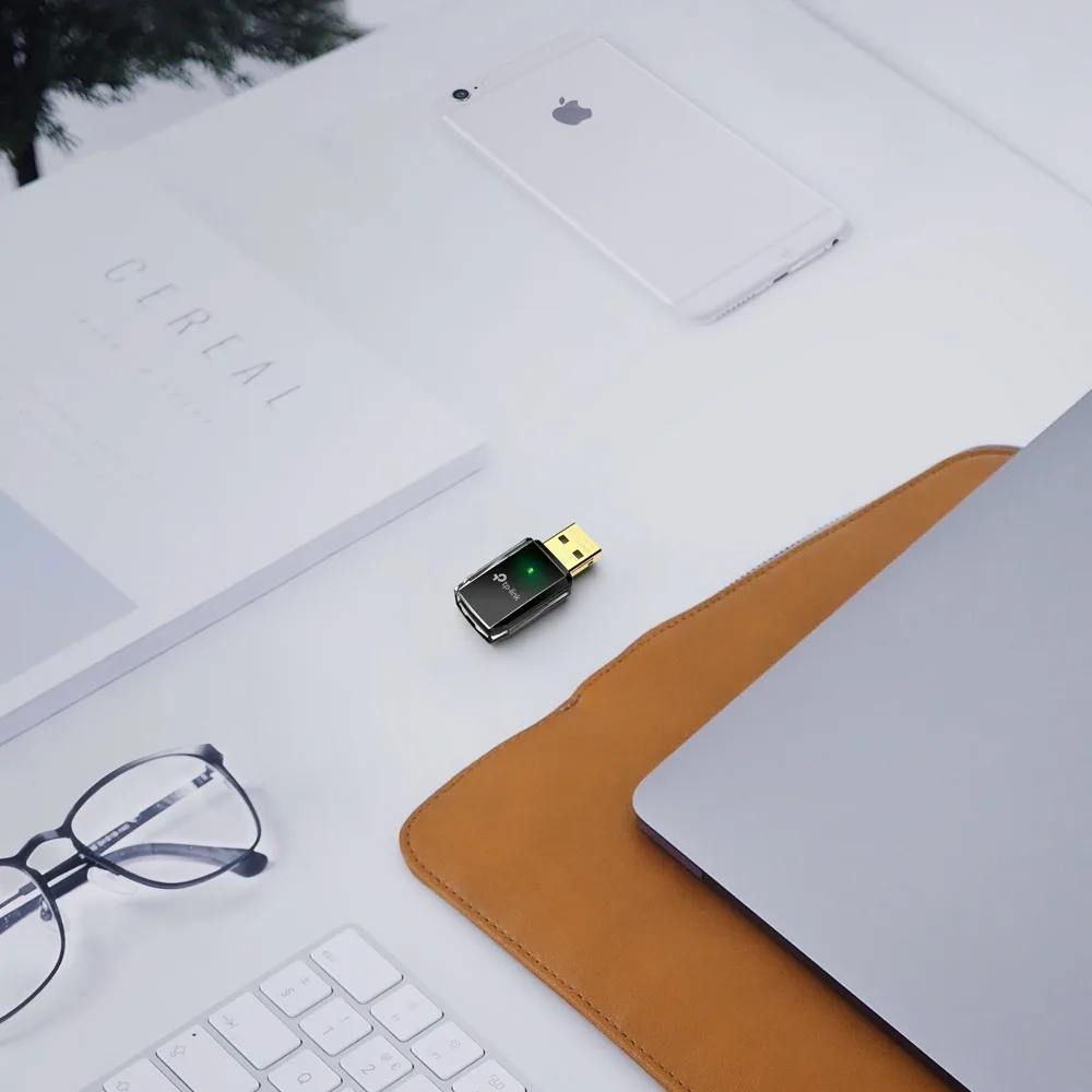 Бездротовий мережевий адаптер TP-Link USB 2 19,7х10,3х4,5 мм Чорний