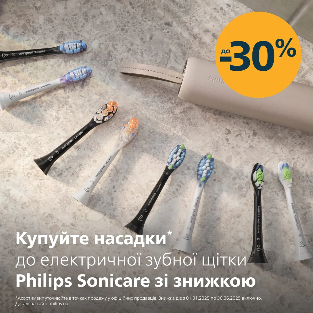 Насадка для зубної щітки Philips Premium Plaque Defence 2 шт Біопластик