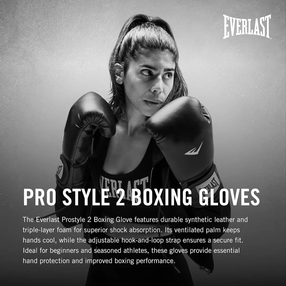 Боксерські рукавиці Everlast поліуретан 8 унцій червоні унісекс