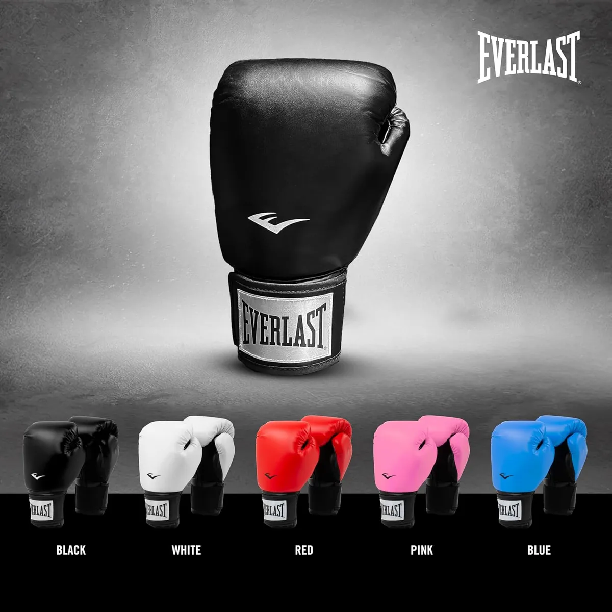 Боксерські рукавиці Everlast поліуретан 8 унцій червоні унісекс